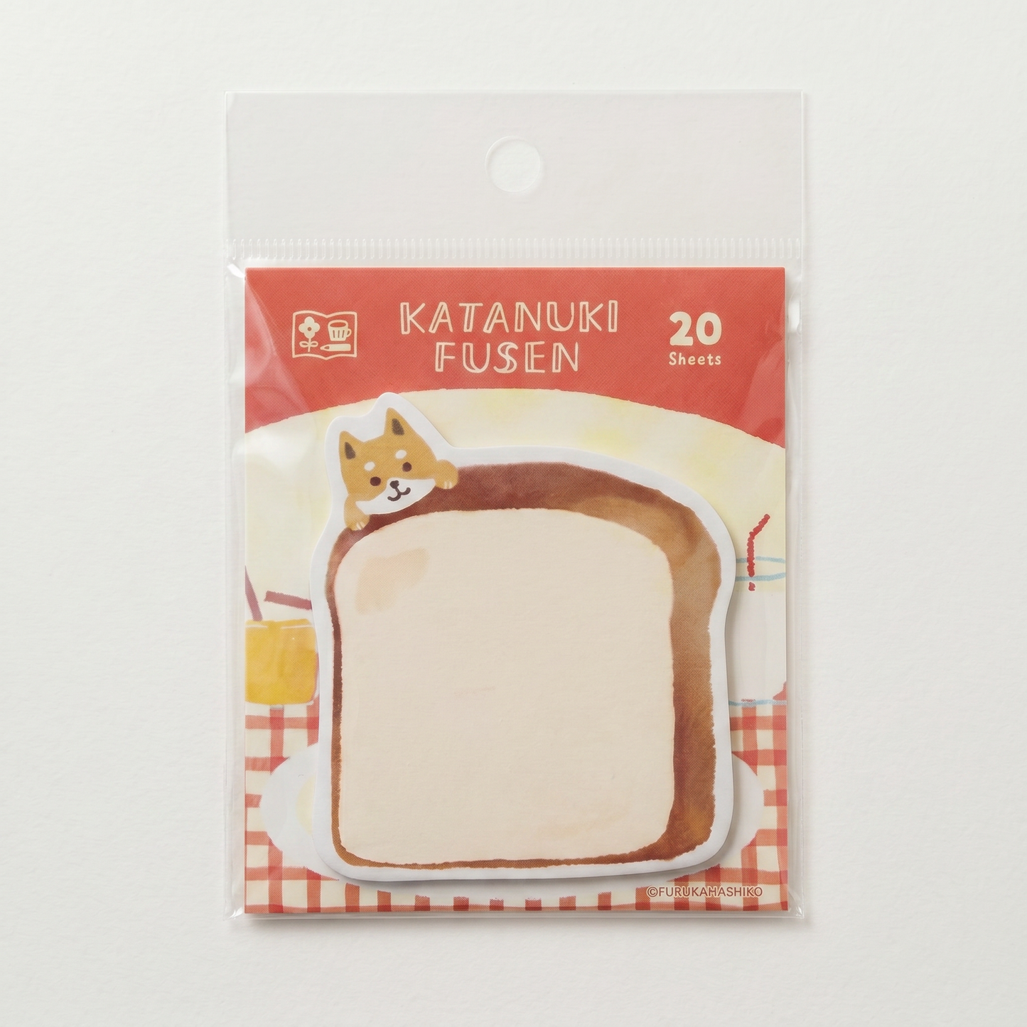 Bread and Dog Die-Cut Sticky Memo Notes