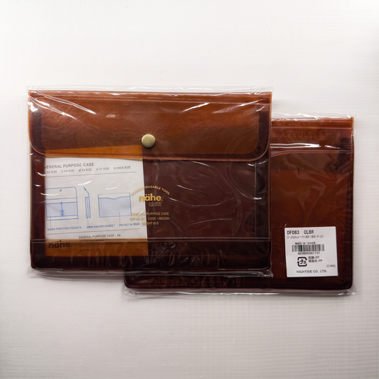 Nähe A6 General Purpose Case - Clear Brown