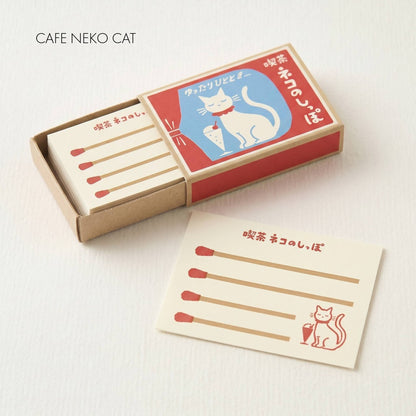Cute Mini Memo Notepad in a Matchbox