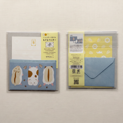 Hungry Hamster Mini Letter Set with Stickers