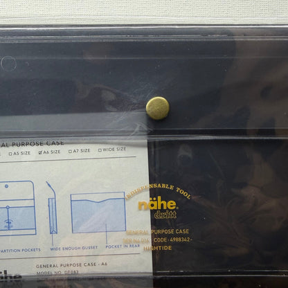 Nähe A6 General Purpose Case - Clear Grey