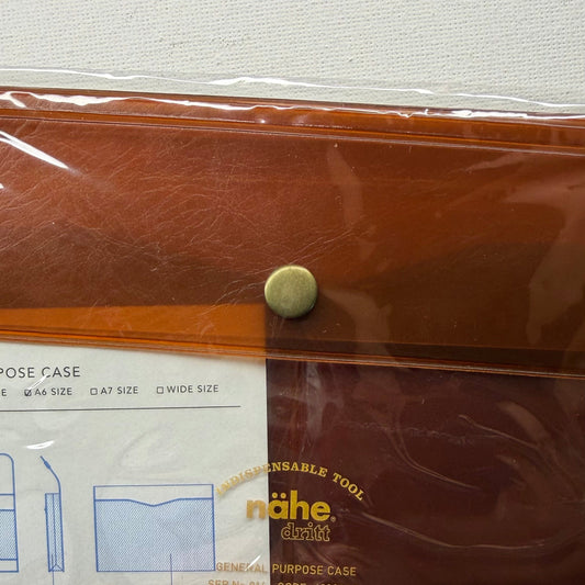Nähe A6 General Purpose Case - Clear Brown