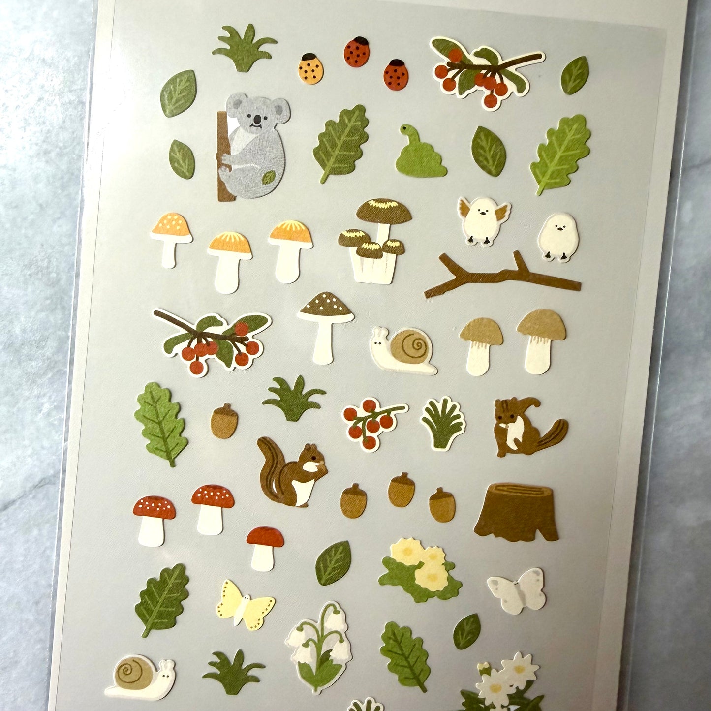 Little Forest Journaling Sticker Sheet