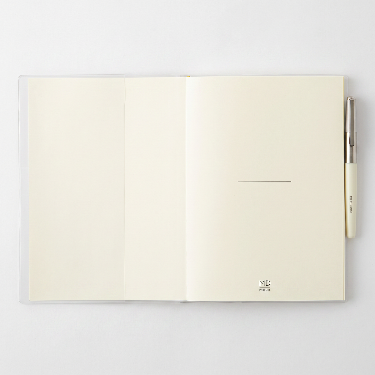 Midori Clear Protective Notebook Cover A5