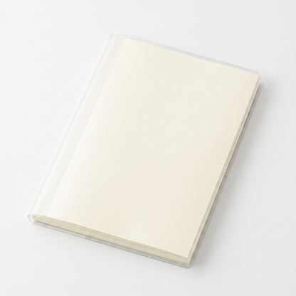 Midori Clear Protective Notebook Cover A5