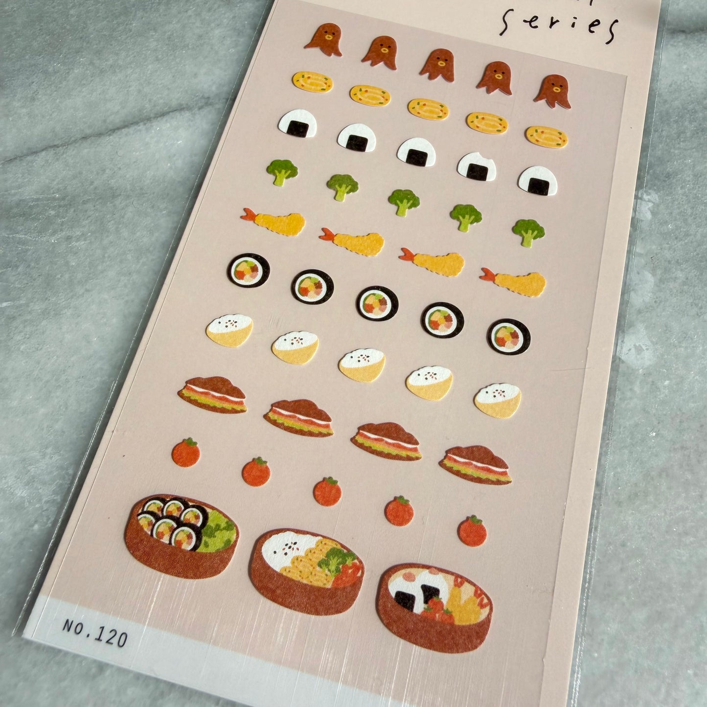Mini Food Stickers Food #5 Sticker Sheet