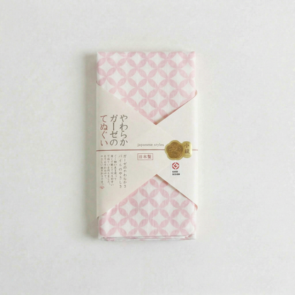 Traditional Japanese Tenugui Hand Towel - Komon Patterns