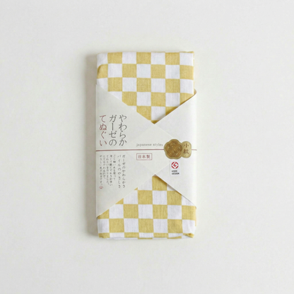 Traditional Japanese Tenugui Hand Towel - Komon Patterns