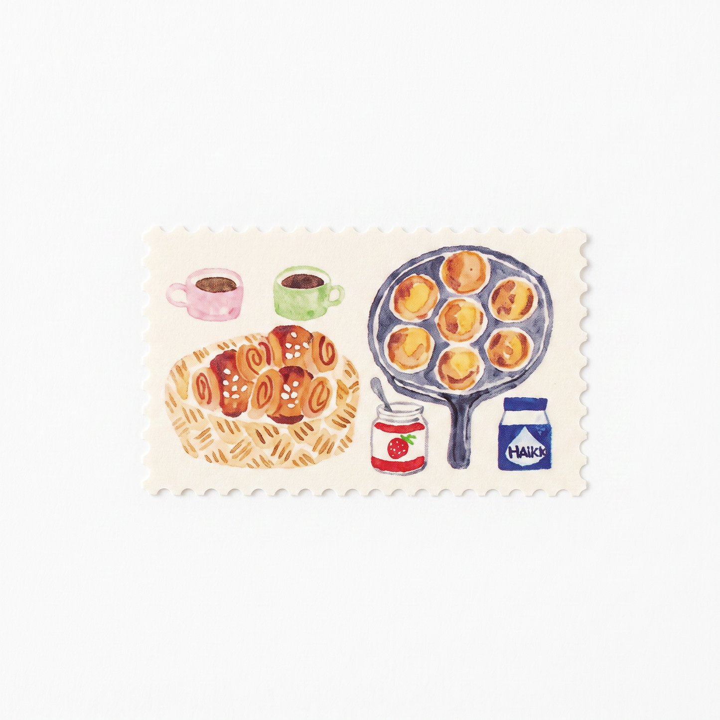 Yuru Log Journal Sticker Roll - Stamps