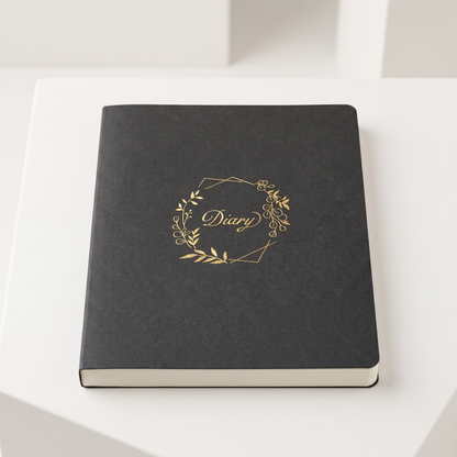 Flower Patterns Gold Foil Transfer Stickers