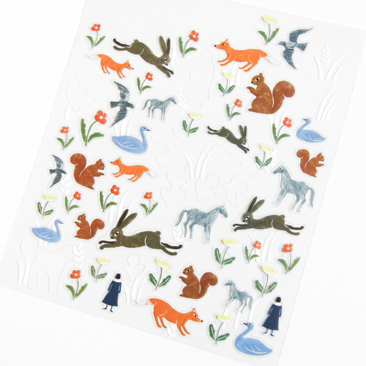 Nishi Shuku GARDEN Clear Sticker Sheet