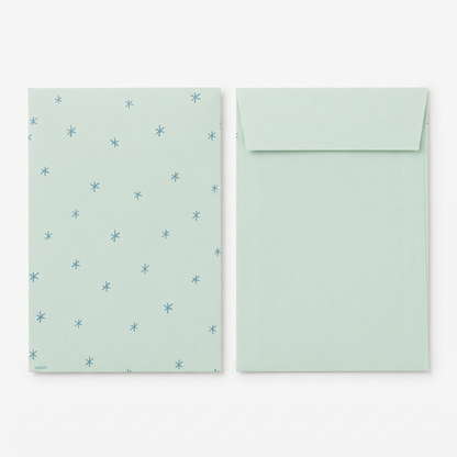 Alpaca Letter Paper & Envelope Letter Set with Fuzzy Stickers