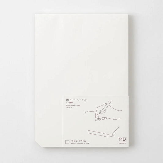 Midori MD Paper Pad Cotton A5 Blank