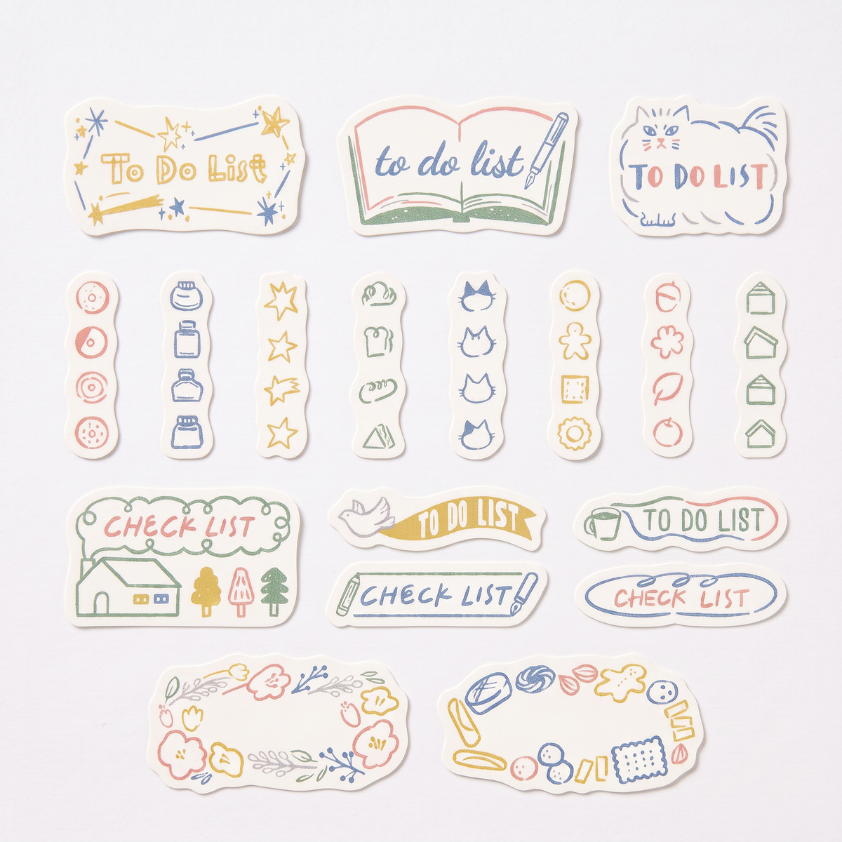Yuru Log Journal Sticker Roll - To Do List