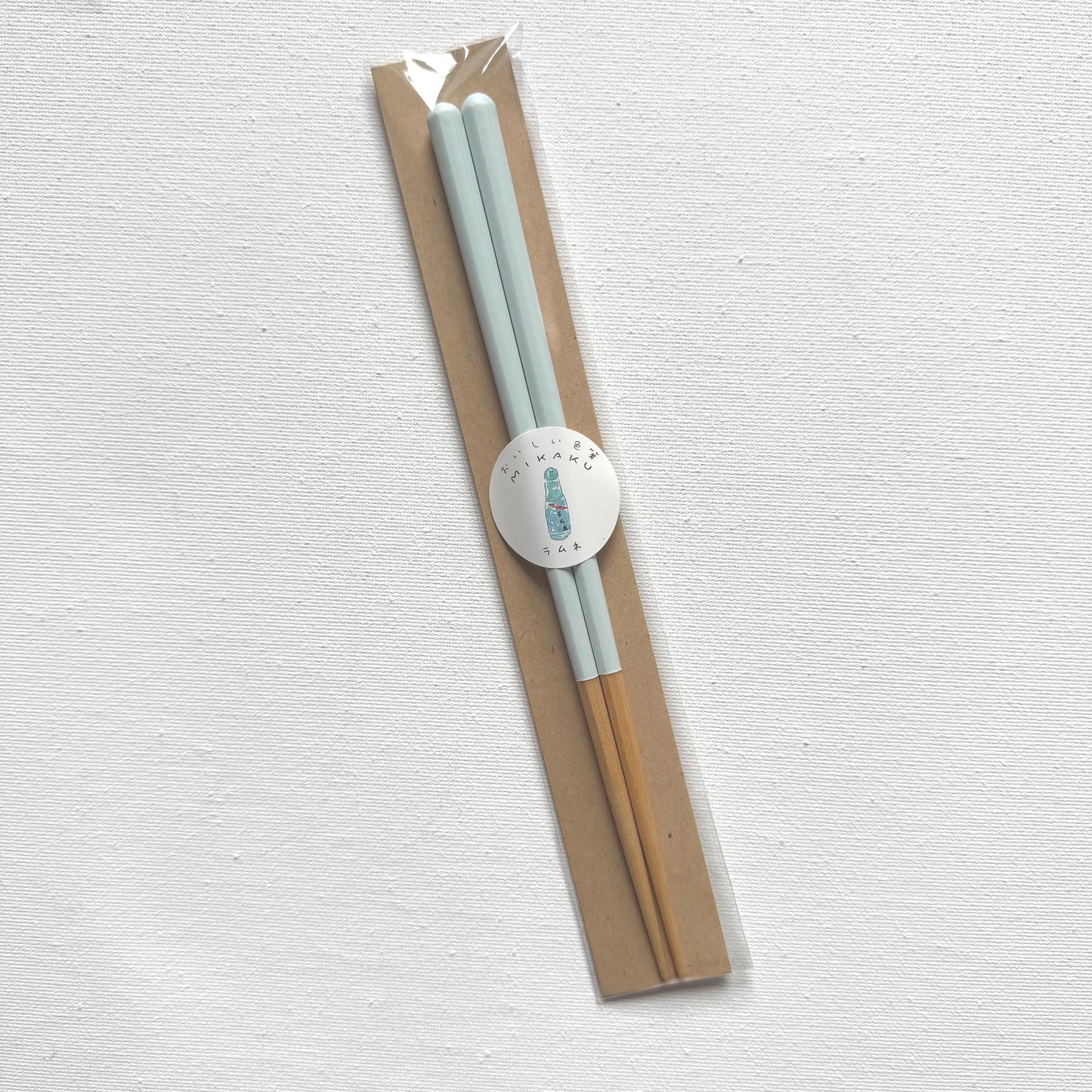 Mikaku Colorful Pastel Natural Wood Chopsticks